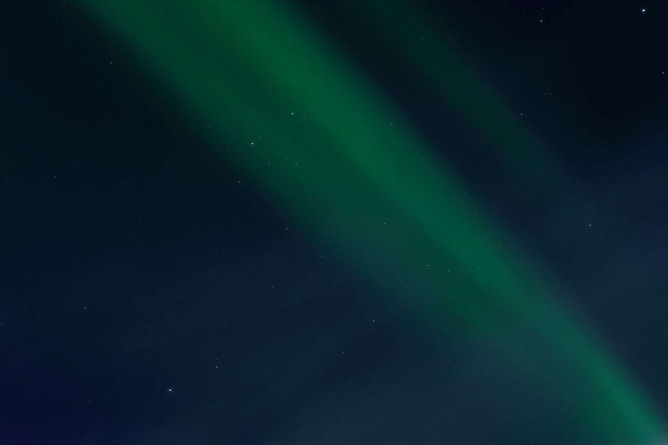 aurore boréale en islande