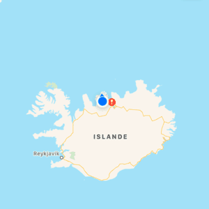 localisation google map de la péninsule des trolls