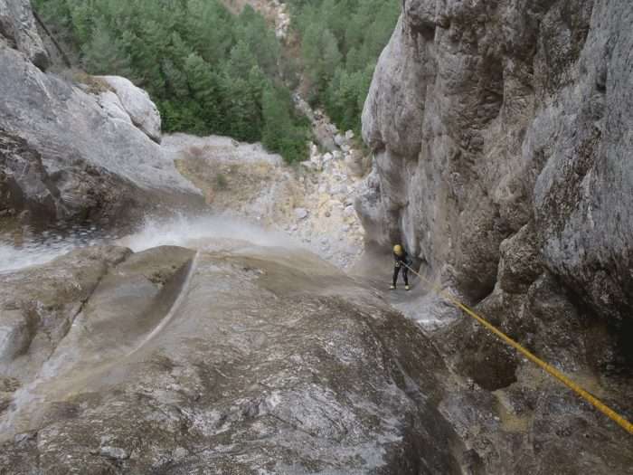 canyoning, espagne, aragon, outdoor, canyon