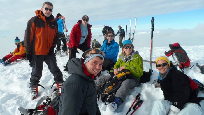 débuter le ski de randonnée en club