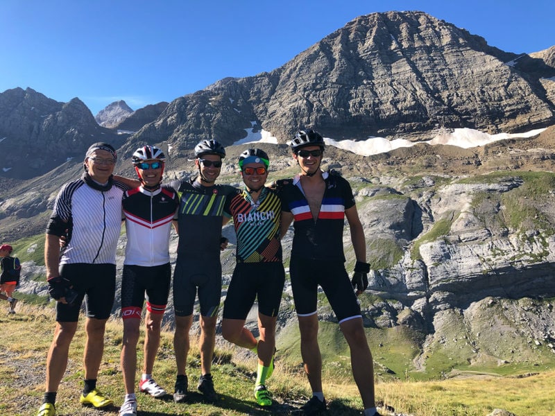 Parcours de la traversée des Pyrénées à vélo par les cols (cyclisme)